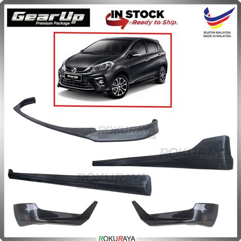 Perodua Myvi Rd Gen Abs Pu Rubber Bodykit Front Side Rear Full