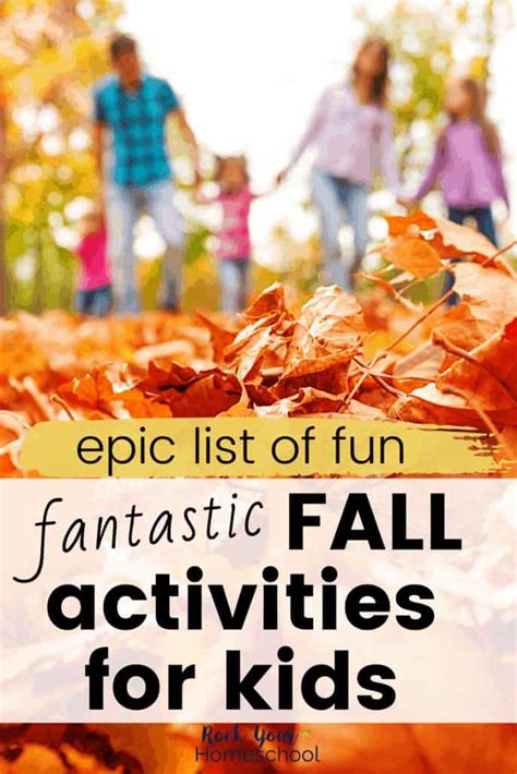 Fall Activities for Kids: Epic List of Fun Autumn Things to Enjoy