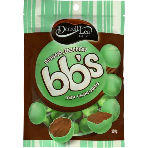 Darrell Lea Bbs Chocolate Balls Bag 200g Woolworths