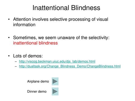 PPT - Attention & Change Blindness PowerPoint Presentation, free ...