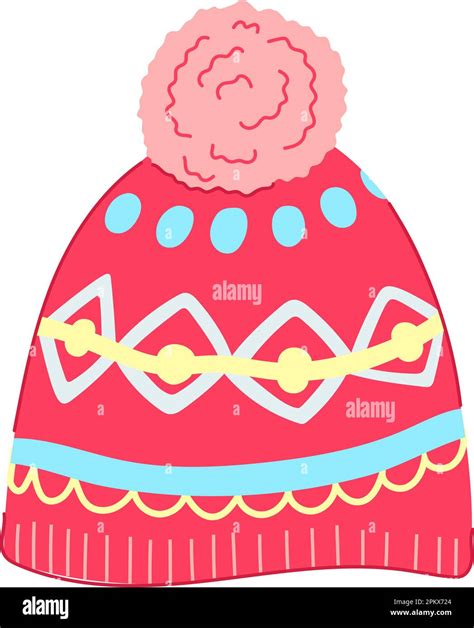 Head Beanie Hat Cartoon Vector Illustration Stock Vector Image Art