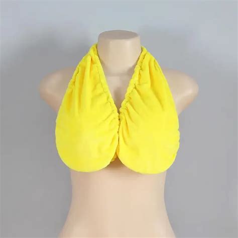 2017 Women Sexy Soft Ta Ta Towel Bra Plus Size Casual Tata Towel Bra Fashion Body Underwear Boob