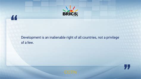 Xi Jinping S Key Quotes At The 15th BRICS Summit CGTN