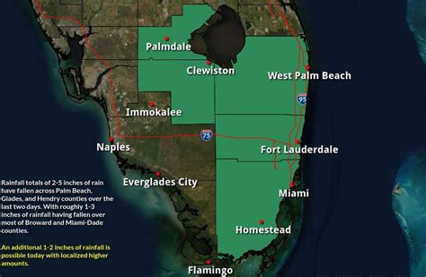 Emiten Aviso De Fuertes Lluvias E Inundaciones Para Miami Actualidad Cuba