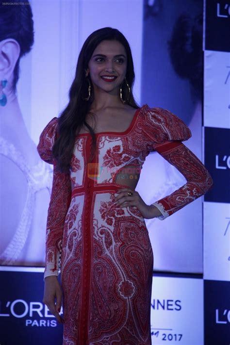 Deepika Padukone Unveils Loreal Paris New Cannes Collection