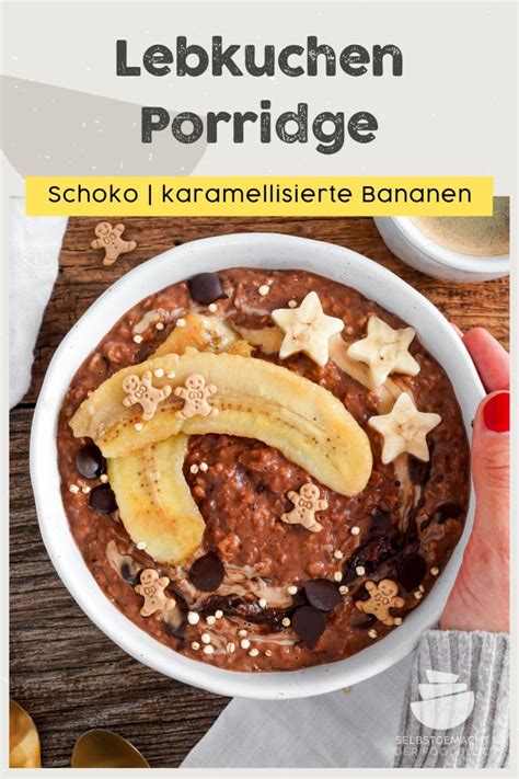 Schoko Porridge Als Warmes Und Gesundes Fr Hst Ck Selbstgemacht Der