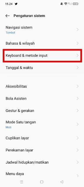 Cara Mengembalikan Keyboard HP Realme Seperti Semula Rancah Post