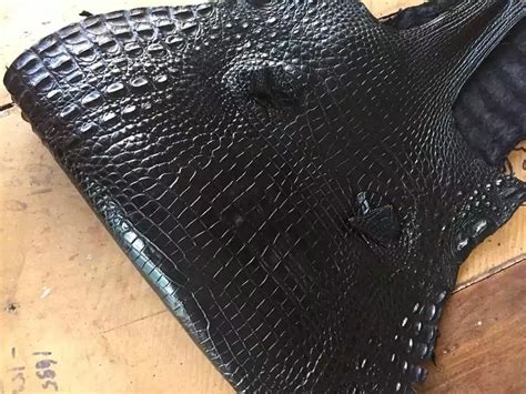 Full Grain Alligator Leather