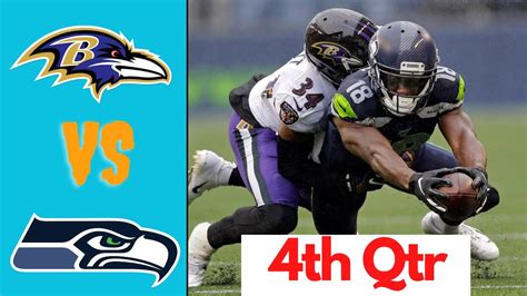 Baltimore Ravens Vs Seattle Seahawks Highlights 4th Qtr Full Hd Nfl