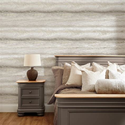 Elissia Marble Wallpaper In Natural I Love Wallpaper