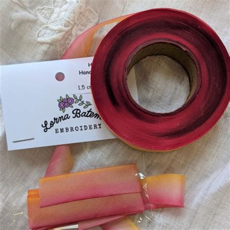 Peace Hanah Bias Cut Silk Ribbon Metre Pack Lorna Bateman