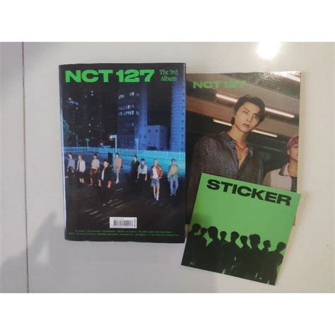 Nct 127 Sticker Seoul City Ver Unsealed Shopee Philippines