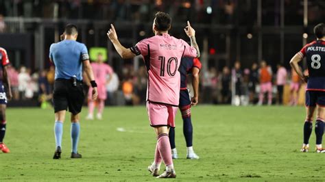 Lionel Messi Fue Elegido Como Mejor Jugador De La Semana En La Mls Espn