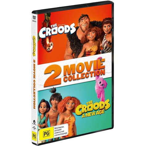 2 Movie Pack The Croodsthe Croods New Age 2 Disc Dvd Each