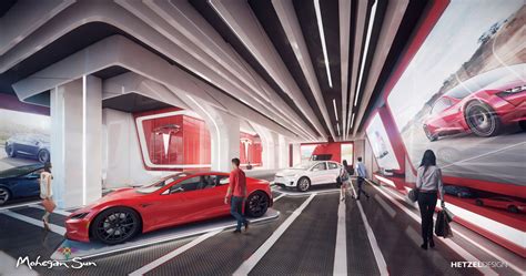 Tesla Flagship Store Hetzel Design