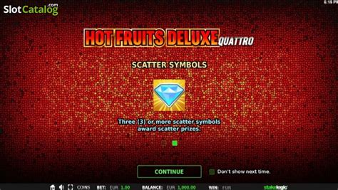 Hot Fruits Deluxe StakeLogic Slot Free Demo Game Review