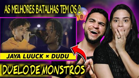 REACT REVANCHE DO SÉCULO JayA Luuck X Dudu BATALHA DO QG