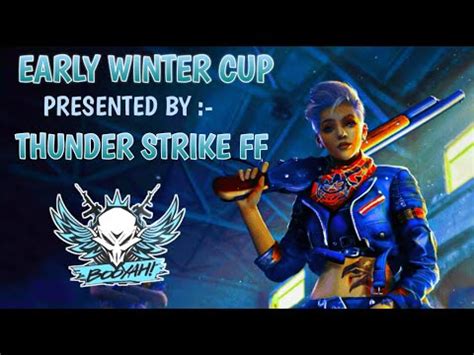 WEEKLY SCRIMS BY THUNDER STRIKE FF PRIZE POOL 200 INR YouTube