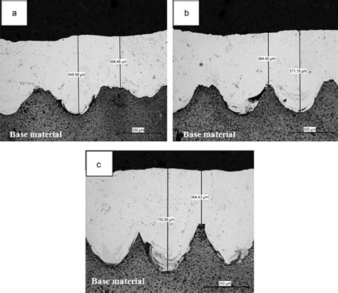 Cross Section Of The Laser Remelted Stellite 6 Coatings After A Pass