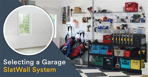 Best Garage Slatwall Systems Dandk Organizer