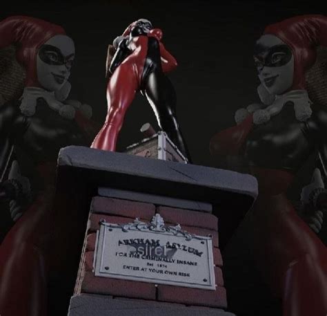 Harley Quinn Statue Stl File 3d Digital Printing Stl File For 3d