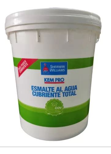 Esmalte Al Agua Cubrientetotal Blanco Sherwin Williams Cuotas sin interés