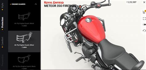 Royal Enfield Meteor 350: Accessories Revealed | BikeDekho