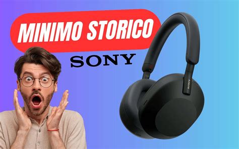 MINIMO STORICO Per Le Cuffie Sony Tra Le Migliori Nel Mercato