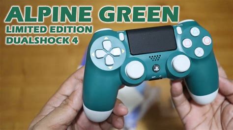 Alpine Green Hijau Putih Stik Ps Playstation Dualshock Limited