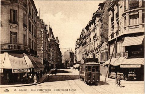 Reims Rue Talleyrand Talleyrand Str Et Reims Cartorum