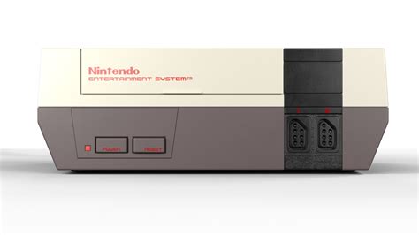 Nintendo Nes 3d Model Cgtrader