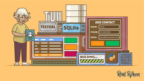 Build A Contact Book App With Python Textual And Sqlite Real Python