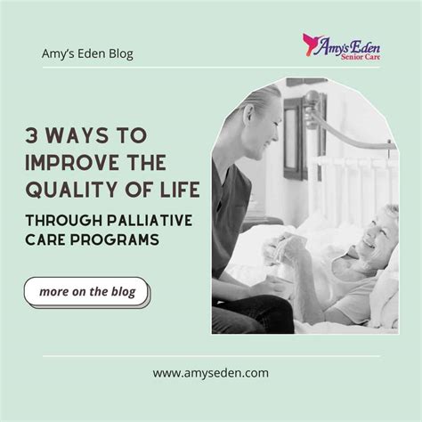 3 Ways To Improve The Quality Of Life Through Palliative Care Programs