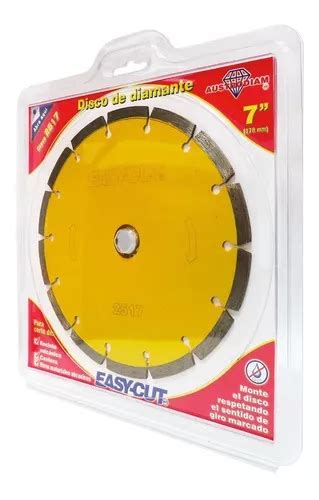 Disco De Diamante Austromex Segmentado 2517 7 Easy Cut Envío gratis