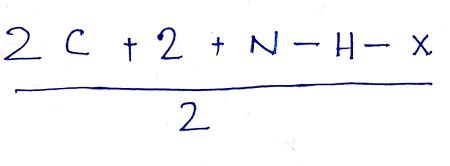 Calculate Degree Of Unsaturation Formula Emsekflol