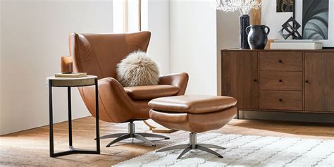 Wells Leather Swivel Chair Artofit