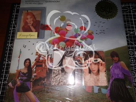 Red Velvet Unsealed Queendom Album W Wendy Pc And Unsealed Irene AR