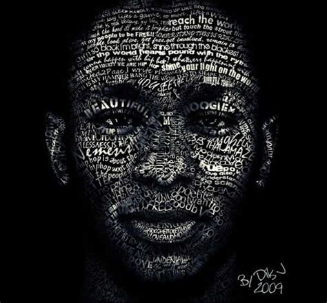 Top Posters Sur La Typographie Olybop Typography Portrait