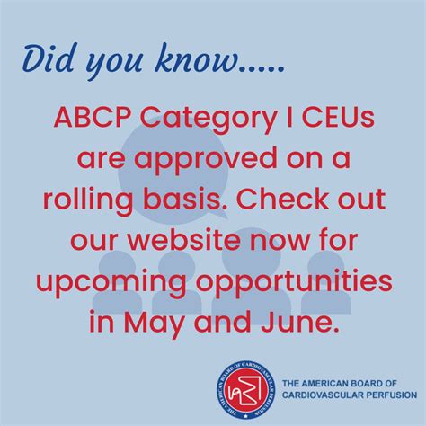 The American Board of Cardiovascular Perfusion (ABCP) on LinkedIn: The ...