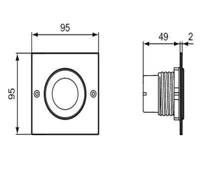 Ideal Standard SEPTA PRO Pneumatyczny Przycisk P0109AA Outlet