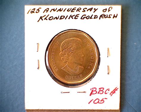 1896 2021 CANADA ONE LOONIE KLONDIKE GOLD RUSH For Sale Buy Now