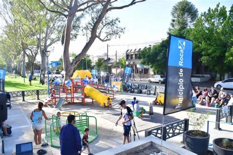 Quedó inaugurada una nueva Plaza Inclusiva en Roca La Super Digital