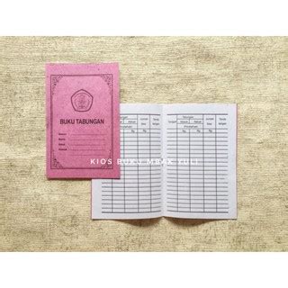 Jual Buku Tabungan Shopee Indonesia