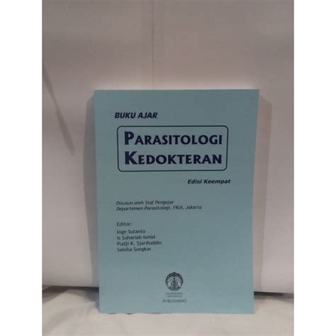 Jual Original Buku Ajar Parasitologi Kedokteran Edisi Fkui