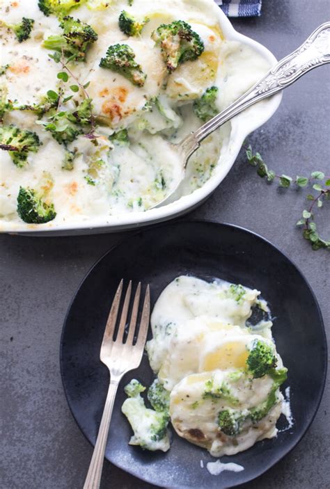 Creamy Broccoli Potato Casserole Recipe An Italian In My Kitchen