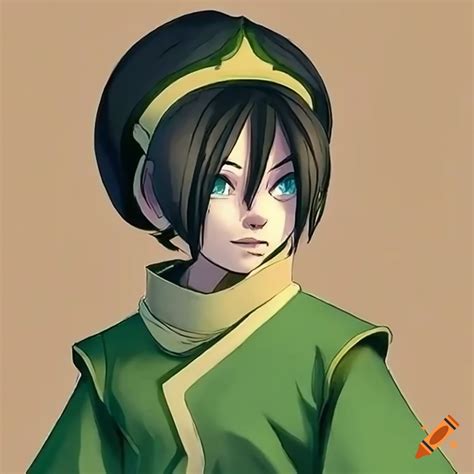 Toph From Avatar The Last Airbender In A Rainy Night On Craiyon