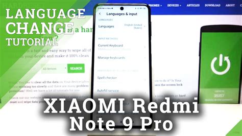 How To Change Language In Xiaomi Redmi Note 9 Pro Find Language List