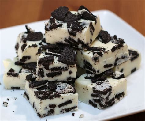 Cookies And Cream Fudge 8 Steps With Pictures Instructables