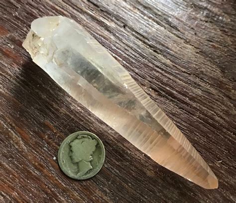 Orange Lemurian Seed Quartz Crystal Raw Keys Bridge Crystal