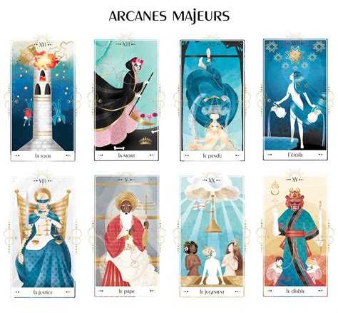 Tarot De Marseille Revisit Et Illustr Etsy France